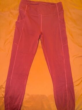 lululemon athletica Crimson High-Rise Workout Leggings